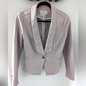 Dynamite Elegant Mauve Lilac Women's Blazer